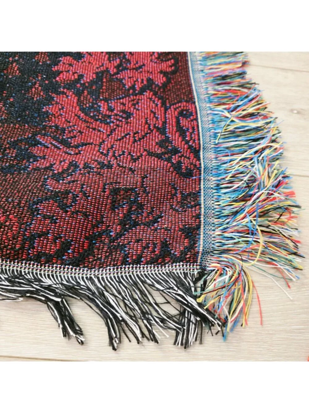 Warner Bros Harry Potter Gryffindor Woven Tapestry Throw Blanket